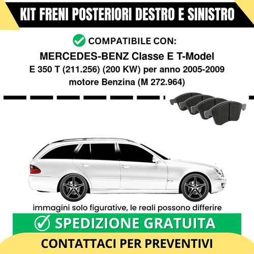 Pastiglie freno posteriori - pastiglie,