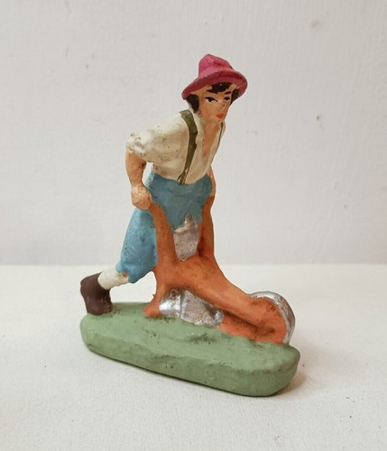 Antico pastore per presepe - antico,