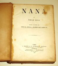 Libro - NANA EMILE ZOLA ILLUSTREE GILL BERTALL ECC. 1882 PARIS