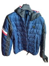 Giacca trapuntata uomo blu