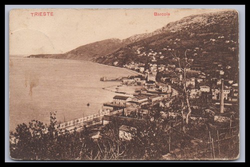 Cartolina trieste - trieste, /