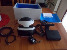 VR HEADSET PLAYSTATION 4 MODELLO CUH - ZVR2 VISORE REALTÀ AUMENTATA + Camera .