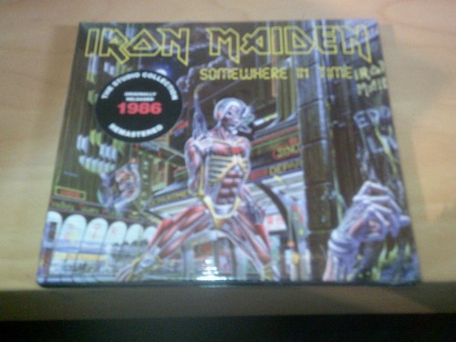 Iron maiden somewhere in - iron,