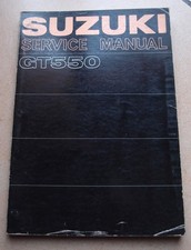 Suzuki GT550 GT 550 service