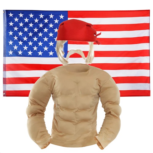 Costume wrestler hogan anni - hogan,