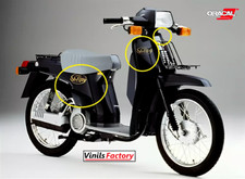Grafiche Compatibili con Honda Sh Fifty 50 1° serie - Oro metallizzato 