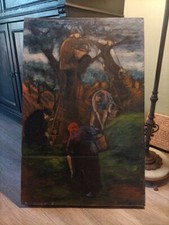 DINO CAPONI 1942 olio su