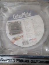 Piatto con posate plastica - piatto,
