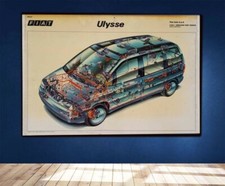 Pannello originale FIAT Ulysse esploso pubblicitario plexiglass