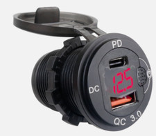 Caricabatterie usb 12v - usb, 12v/24