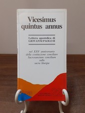 VICESIMUS QUINTUS ANNUS - LETTERA APOSTOLICA GIOVANNI PAOLO II - EDB 1989
