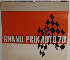 GRAND PRIX AUTO 1970 FERRARI TYRREL McLAREN LOTUS FORMULA 1 CALENDARIO COMPLETO