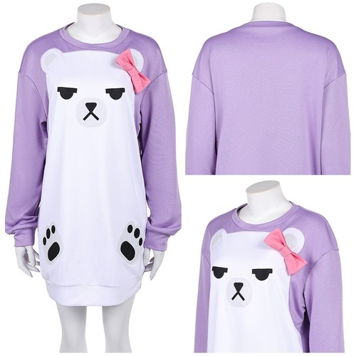 Pigiama orso viola mira - pigiama,