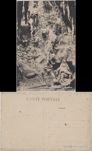 Cpa amblainville grotte - amblainville,