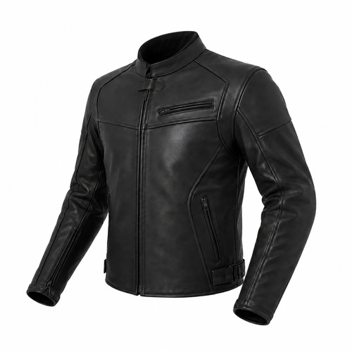 Moto giacca pelle uomo - in,