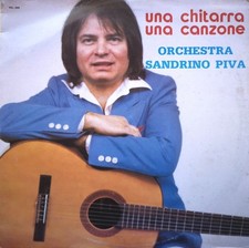 Sandrino Piva – Una Chitarra Una Canzone LP NM/VG+ Folk Polka IPZ VEL266