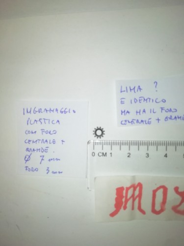 Lima ricambio ingranaggio - ?-ricambio,