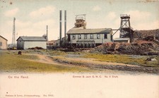 Cartolina Sudafrica Miniera