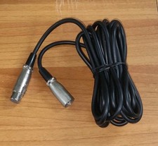 CAVO 5MT PRESA XLR 3 POLI MASCHIO FEMMINA PROLUNGA PLUG AUDIO MICROFONO DJ CASSE