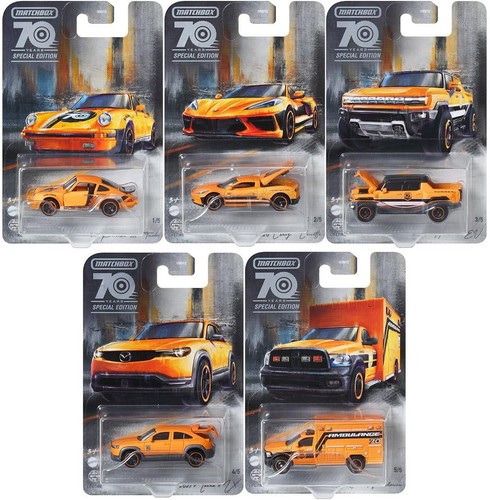 Matchbox 70th moving parts - moving,