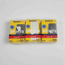3x Sony Sports HG 8 mm