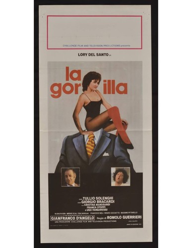 Locandina gorilla lory del - gorilla,