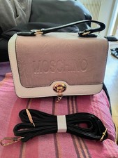 borsa donna inciso moschino nuova + tracolla
