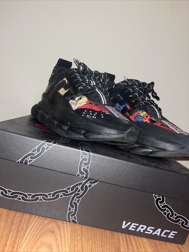 Versace chain reaction sneaker - versace,