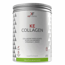 KEFORMA Ke Collagen 300 gr Collagene Idrolizzato con Zinco e Vitamina C