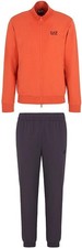 EMPORIO ARMANI EA7 8NPV60PJVRZ TUTA COMPLETA CORE IDENTITY COTONE M3004 ORANGE
