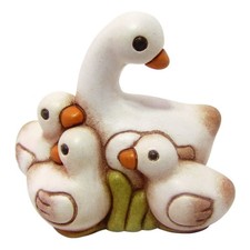 Oca con pulcini presepe - con,