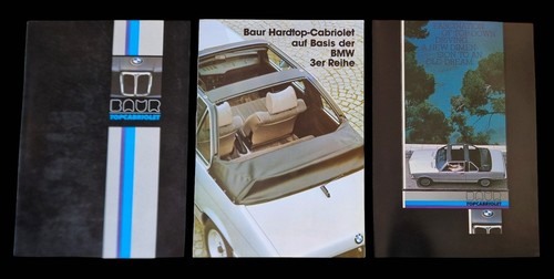 Bmw serie e21 baur cabrio - bmw,