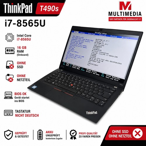 Lenovo thinkpad t490s 8565u - thinkpad,