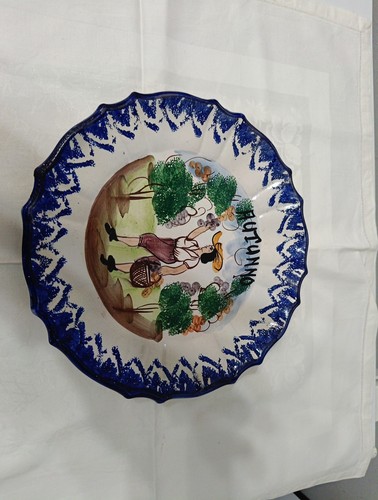 Piatto artistico ceramica - piatto,