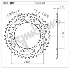 368037038 - CORONA 38 DENTI