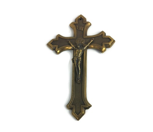 Vintage brass ornate - brass,