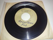 GEORGE TORRENS FIVE MBS ACETATE 45 CHICAGO CRUDE CRAZY FRAT GARAGE ROCKER HEAR!