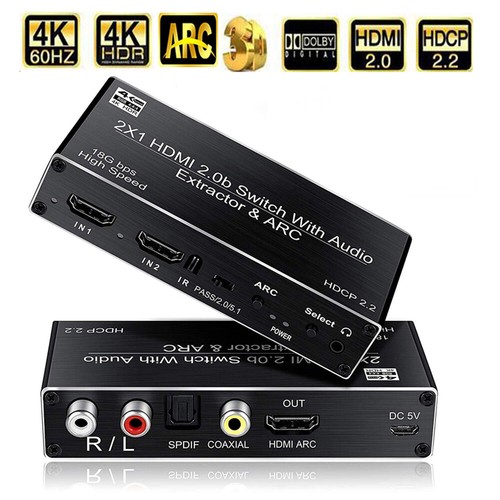 Switch 60hz 2x1 - 4k@60hz, hdmi