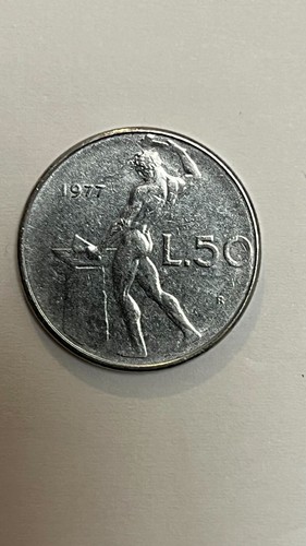 Moneta lire 1977 repubblica - lire,