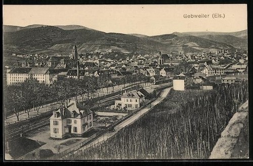 Cpa gebweiler elsass blick - cpa,