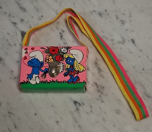 Borsetta puffi anni - puffi, ‘80