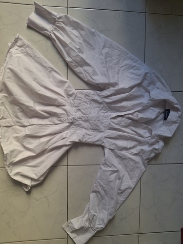 Abito camicia bianco corsetto