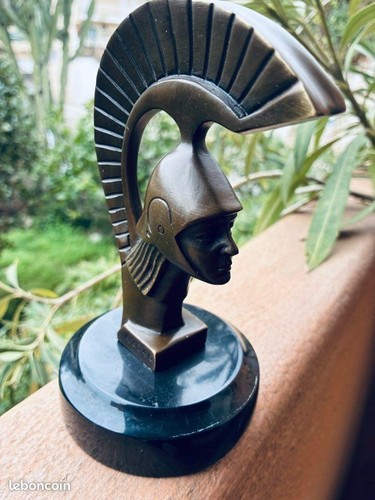 Spartan art bronzo busto - art,