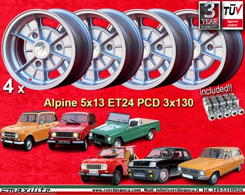 Cerchi dadi renault r5 - cerchi+dadi,