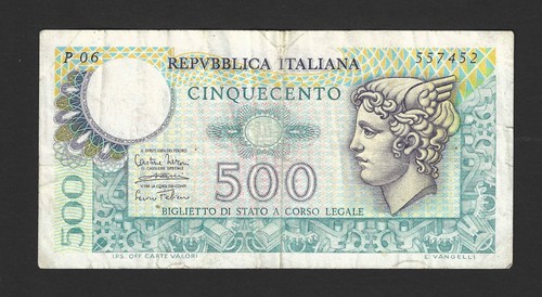 Italia cinquecento lire - cinquecento,