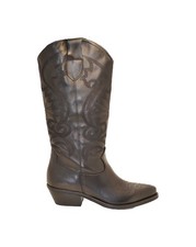 STIVALE TEXANO IN PELLE CON