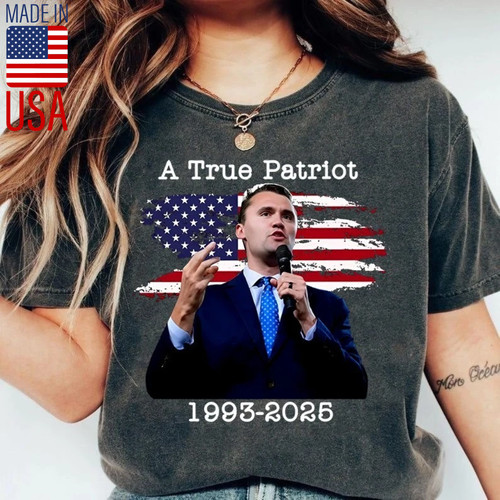 Camicia rip charlie kirk true - rip,