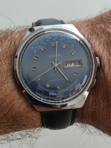 Orologio raketa calendar cccp - raketa,