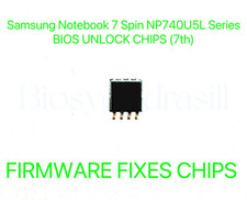 Notebook Samsung 7 Spin NP740U5L Series, ADMIN NO PASSWORD FIRMWARE CHIP BIOS