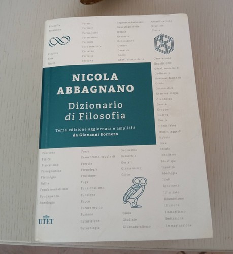 Dizionario filosofia di - dizionario,